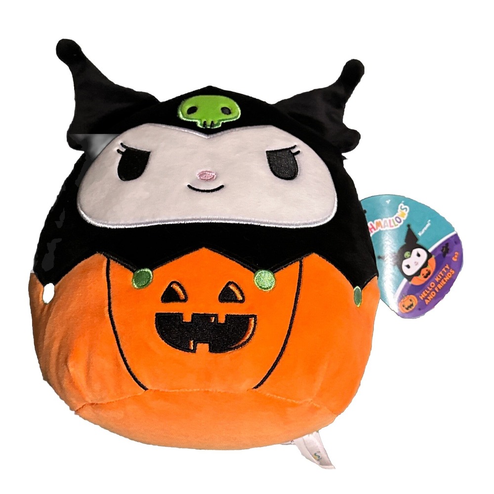 Squishmallows Original‎ 8-Inch Hello Kitty Pumpkin